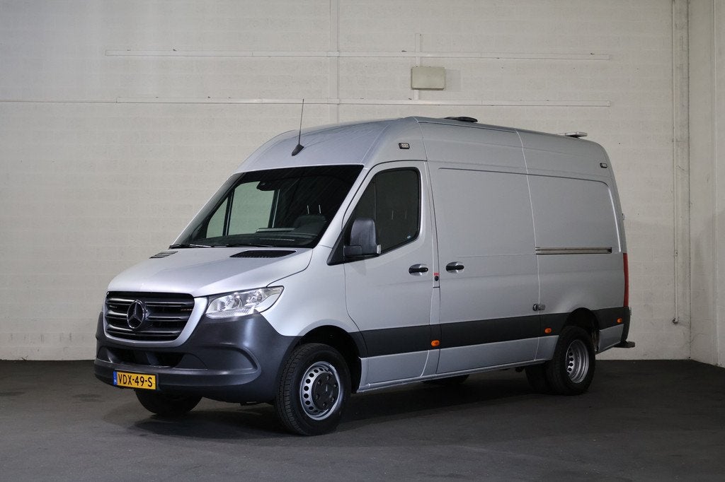 Mercedes-Benz Sprinter 514 CDI L2 H2 Automaat 2x Schuifdeur, Auto's, Automaat, Achterwielaandrijving, Gebruikt, Euro 6