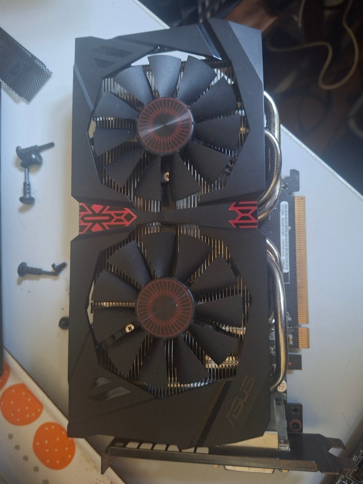 ASUS STRIX-GTX960-DC2OC-2GD5 Videokaart, Ophalen, PCI-Express 3, Gebruikt, HDMI