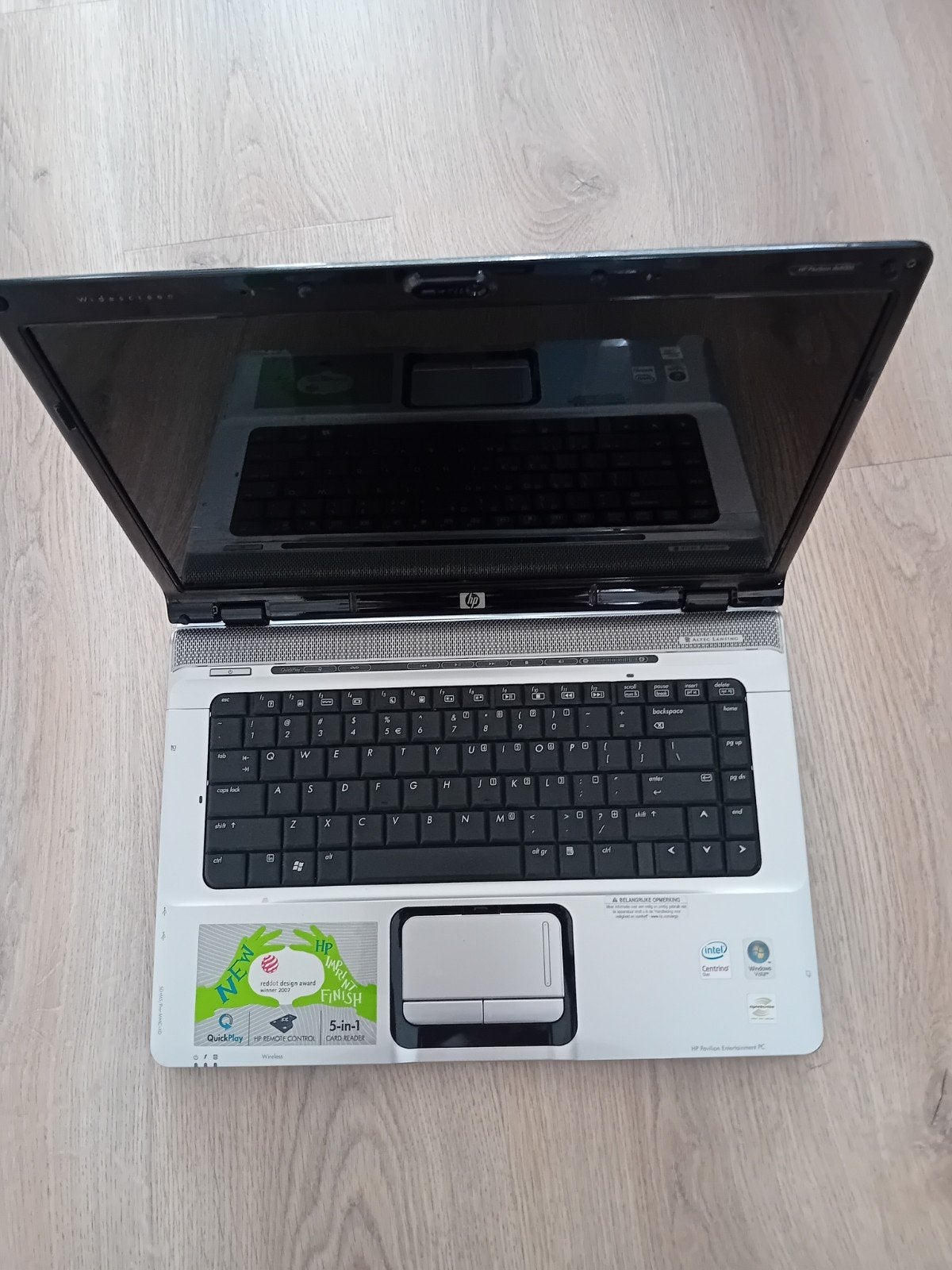 HP Pavilion dv9500 Entertainment PC - Vintage Laptop, Gebruikt, 2 tot 3 Ghz, Qwerty, Onbekend