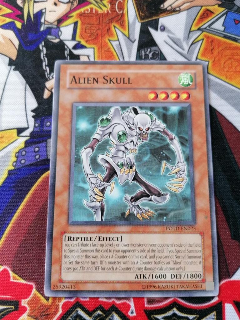 Alien Skull - POTD - Yu-Gi-Oh, Ophalen of Verzenden, Zo goed als nieuw