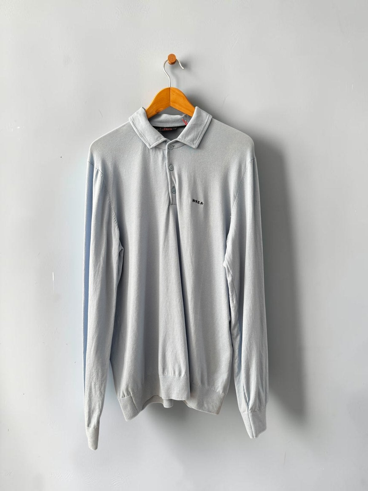 NZA New Zealand Auckland polo trui blauw lichtblauw XXL, Kleding | Heren, Ophalen of Verzenden, Nieuw, Blauw