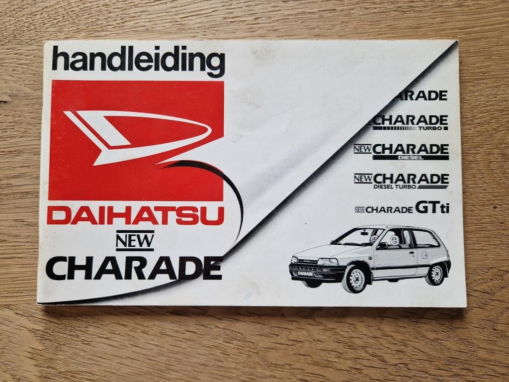 Handleiding Daihatsu New Charade, Ophalen of Verzenden