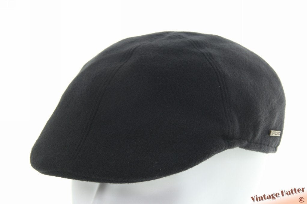 Platte pet Hatland Reeds Wool blauwig zwart 61 = XL nieuw, 60 cm (XL, 7½ inch) of meer, Nieuw, Ophalen of Verzenden, Pet