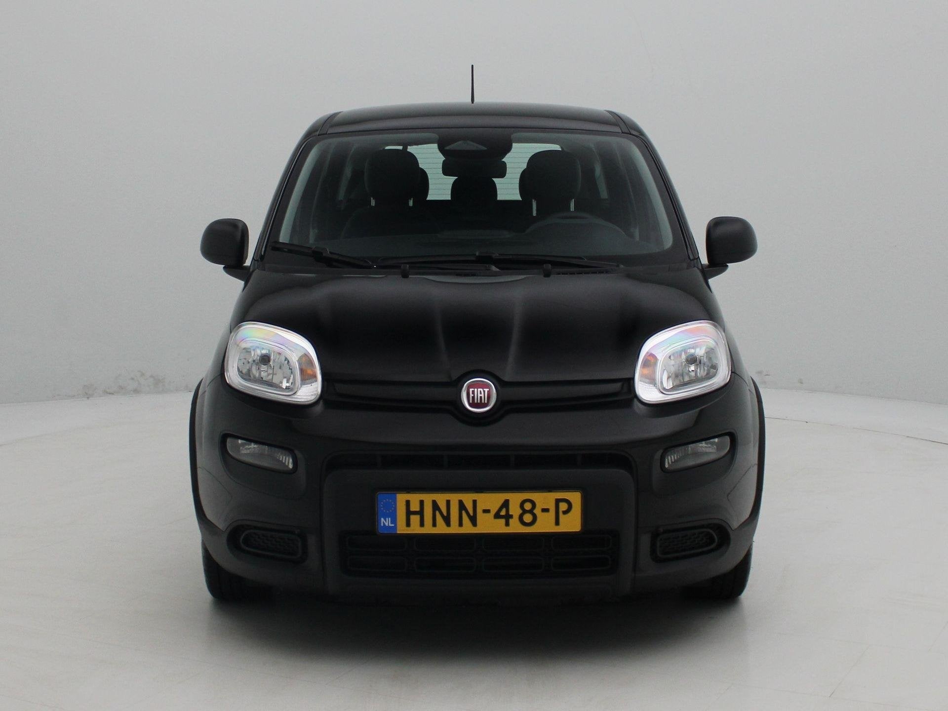 Fiat Panda 1.0 Hybrid City | Airco | Cruise control | parkee, Auto's, 12 maanden, Stof, Panda, Zwart