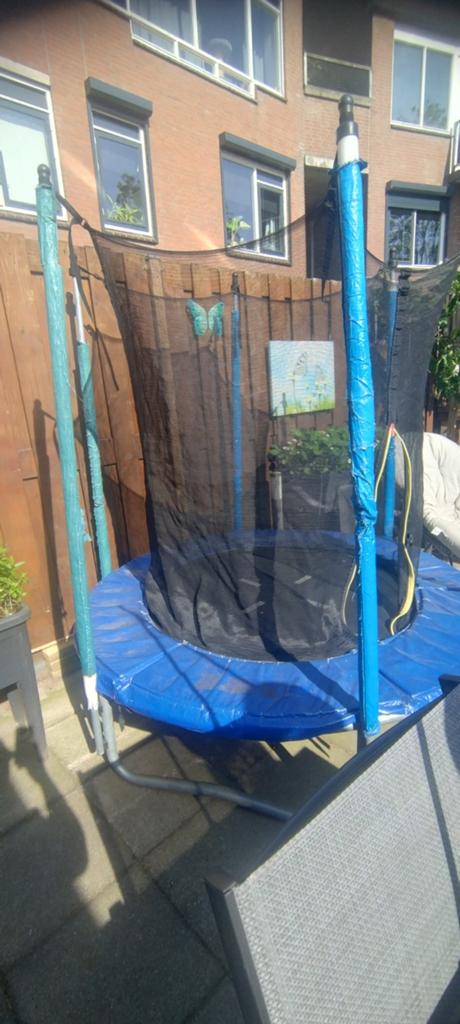 Trampoline, Ophalen, Gebruikt
