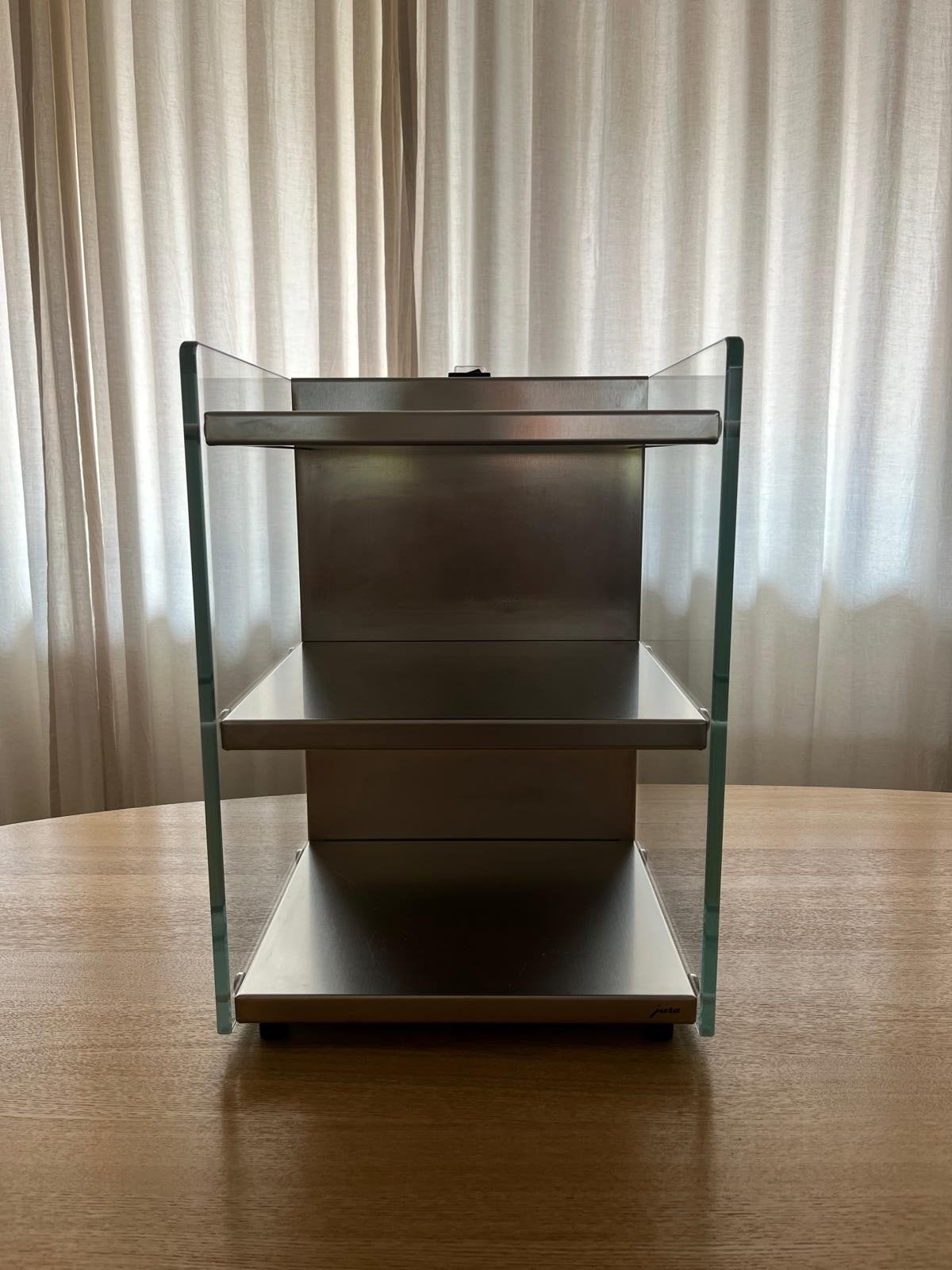 Jura Kopjeswarmer zilverkleurig, Ophalen, Zo goed als nieuw, Jura, Koffiemeubel