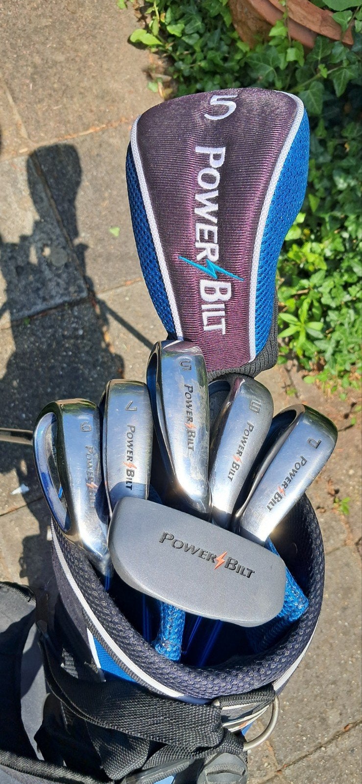 Complete Golfset Power Bilt halve set lady s, Ophalen, Zo goed als nieuw, Set