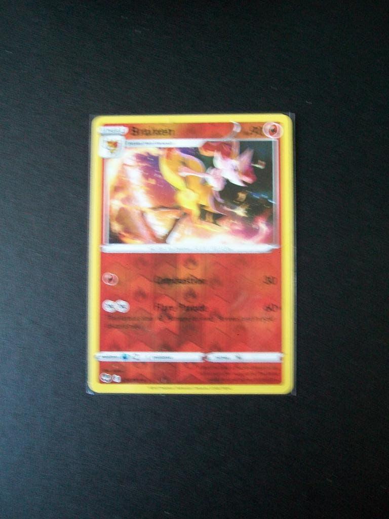 1582: Nieuwe Pokemon Kaart holofoil BRAIXEN HP 90 (026/195), Verzenden, Nieuw, Losse kaart, Foil