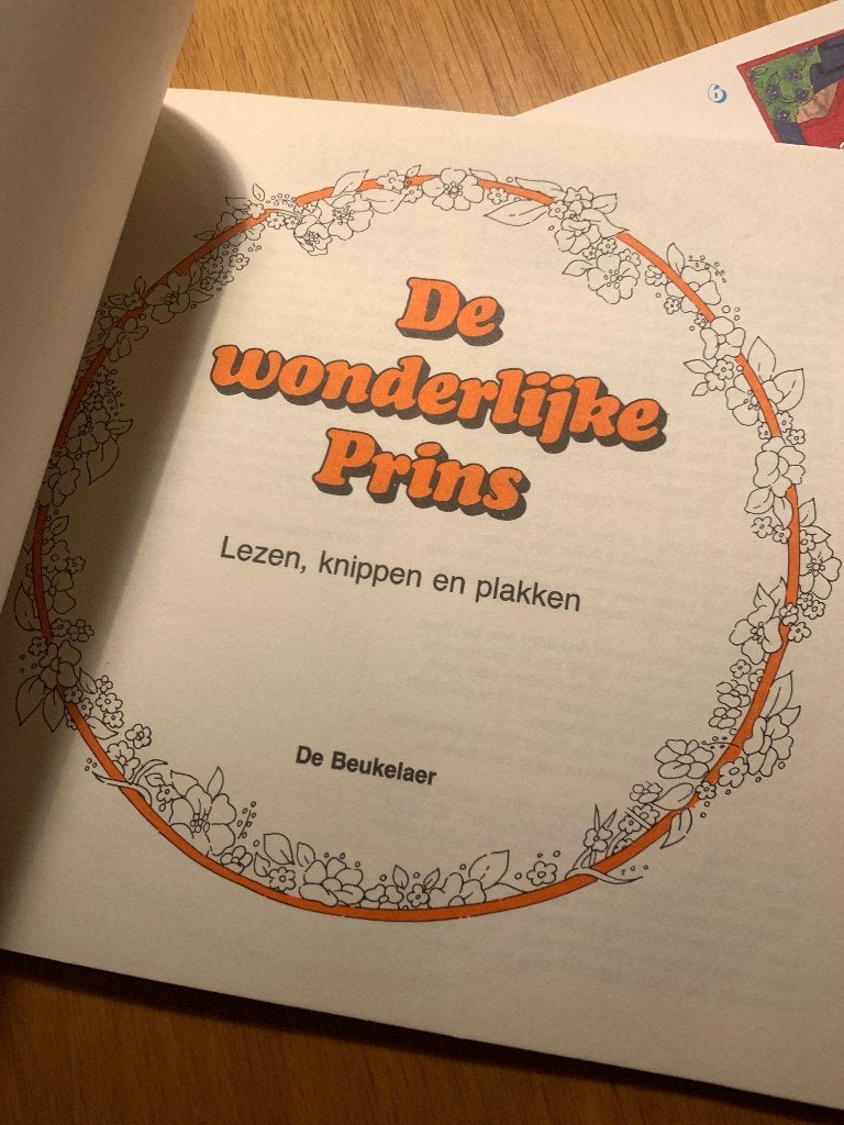 De Wonderlijke Prins - Lees-, knip- en plakboek De Beukelaer, Ophalen of Verzenden, Gelezen, Fictie algemeen