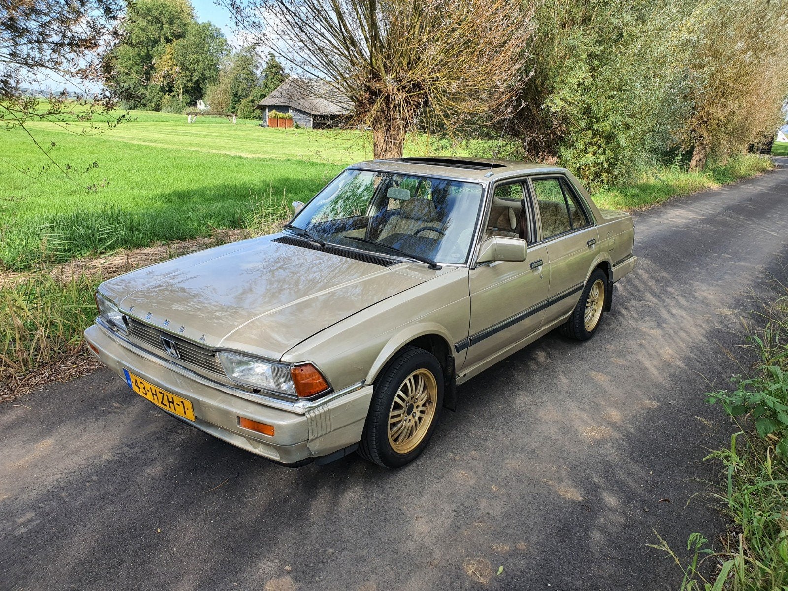 Honda Accord automaat 1983, Auto's, Automaat, Bruin, 1590 cc, Particulier