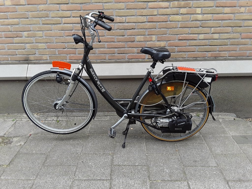HELE MOOIE SAXONETTE luxus, Fietsen en Brommers, Ophalen, Spartamet, Zo goed als nieuw, Benzine