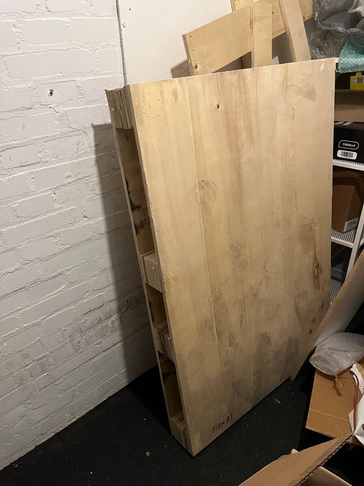 FREE PALLET, Ophalen, Gebruikt, Minder dan 25 mm, Minder dan 200 cm