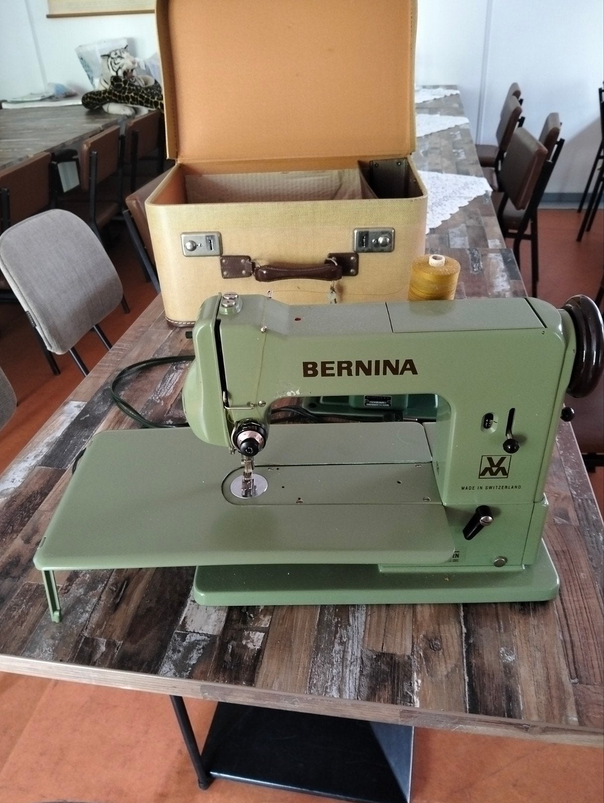 Bernina Naaimachine - Vintage Zwitserse Kwaliteit, Ophalen of Verzenden
