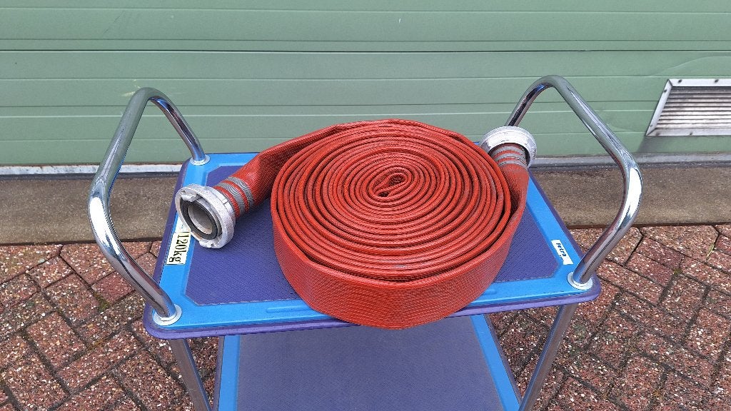 Brandweerslang 2.5" Storz 81 koppelingen, Ophalen, Gebruikt, Overige typen, Industriepark 2a 9351PA Leek