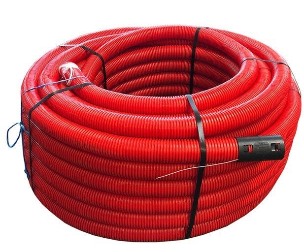 Mantelbuis met trekdraad, 40 mm. Lengte ca. 19,5 meter., Ophalen, Nieuw, Overige typen