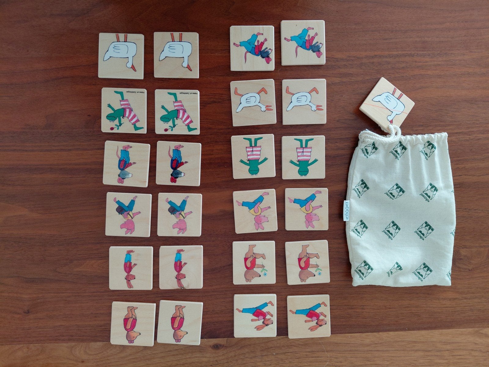 Memory van Janbibejan, Kinderen en Baby's, Speelgoed | Kinderpuzzels, Ophalen, 10 tot 50 stukjes, Gebruikt
