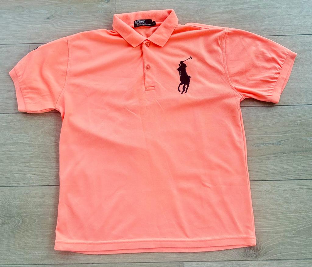 Polo Ralph Lauren Poloshirt - Oranje - Maat M, Kleding | Heren, Polo's, Ophalen of Verzenden, Gedragen, Maat 48/50 (M), Oranje