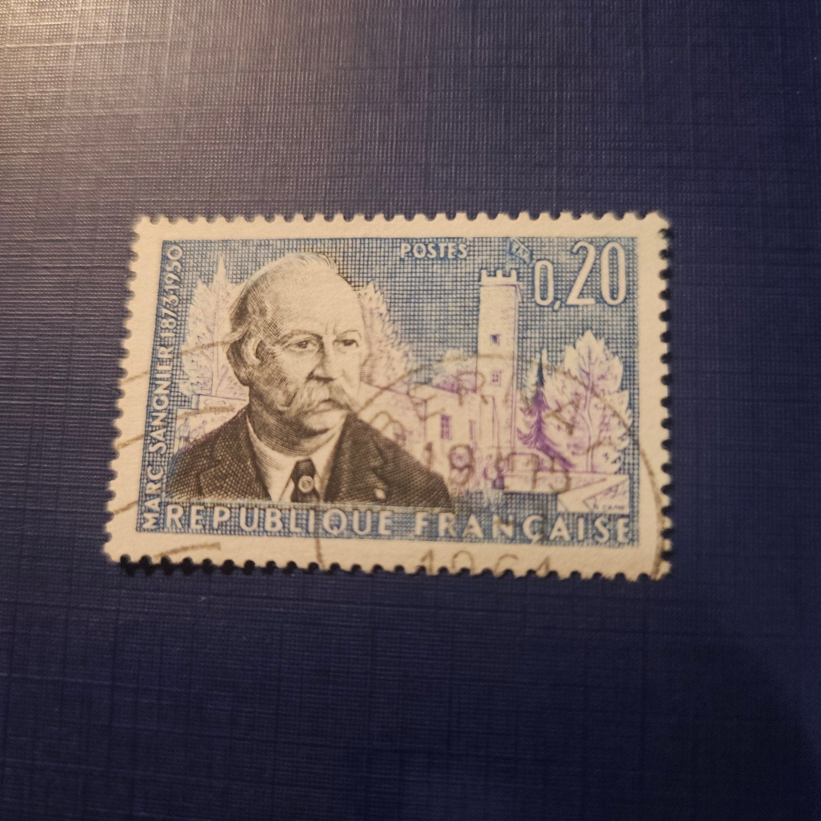 Frankrijk nr 1324, Ophalen of Verzenden, Gestempeld