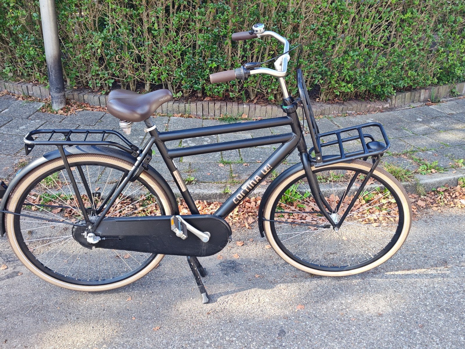 Cortina U4 Transportfiets, Terugtraprem, Gebruikt, Versnellingen, 53 tot 57 cm