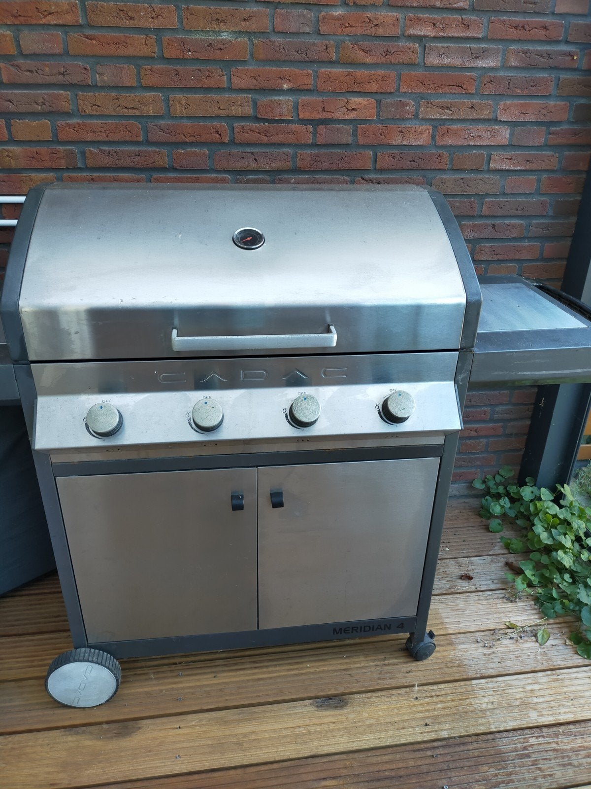 Cadac Meridian 4 Gasbarbecue met zijbrander, Ophalen, Gebruikt, Cadac