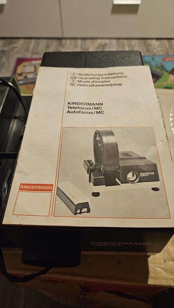 Kindermann Telefocus/MC Autofocus Diaprojector, Ophalen of Verzenden, Gebruikt