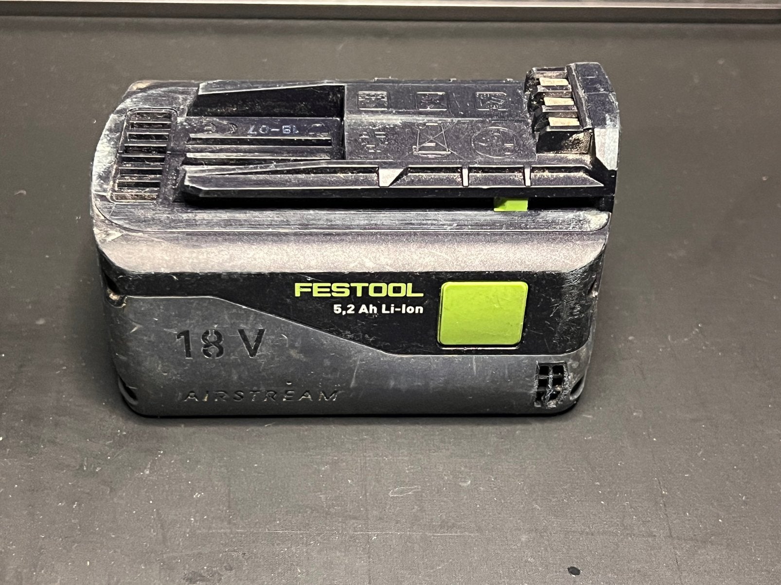 Festool BP 18 Li 5,2 AS airstream accu, Zo goed als nieuw