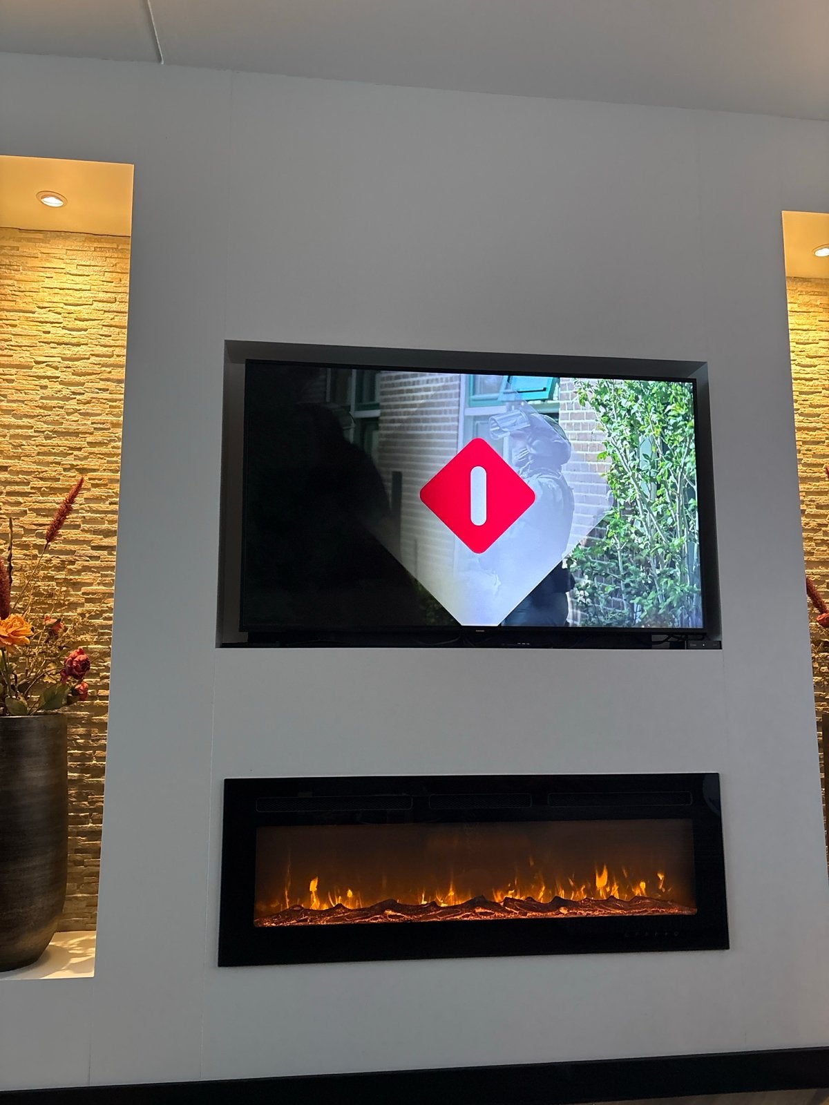 Samsung Smart TV met backlight defect, Audio, Tv en Foto, Ophalen of Verzenden, Niet werkend, Samsung, Smart TV