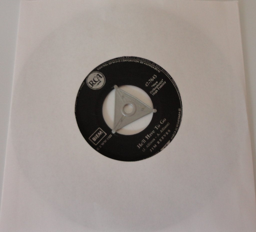 Jim Reeves > He'll have to go, Cd's en Dvd's, Vinyl Singles, Ophalen of Verzenden, Gebruikt, 7 inch, Pop