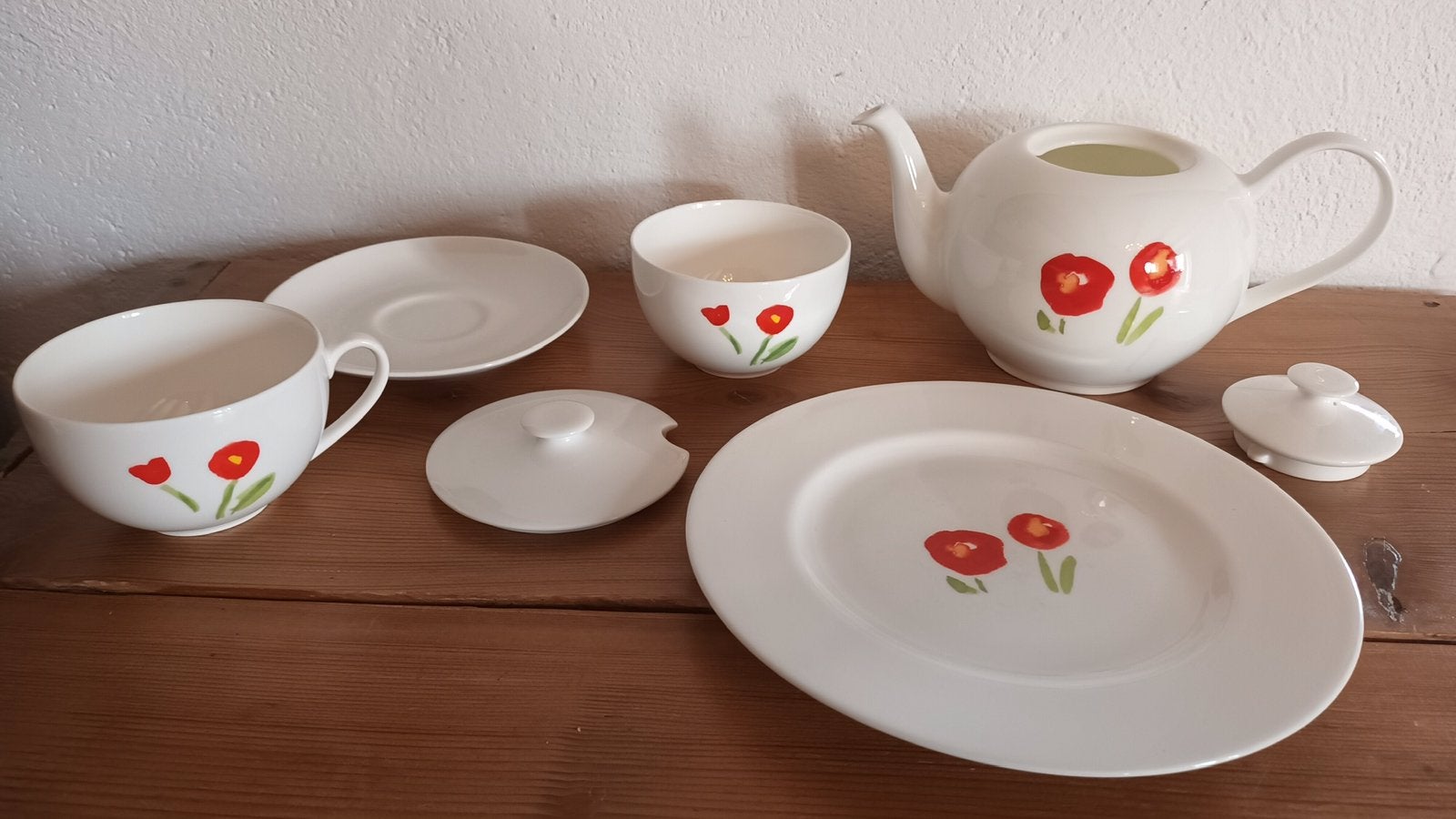 Dibbern Impression theeservies, Ophalen of Verzenden, Zo goed als nieuw, Overige stijlen, Porselein