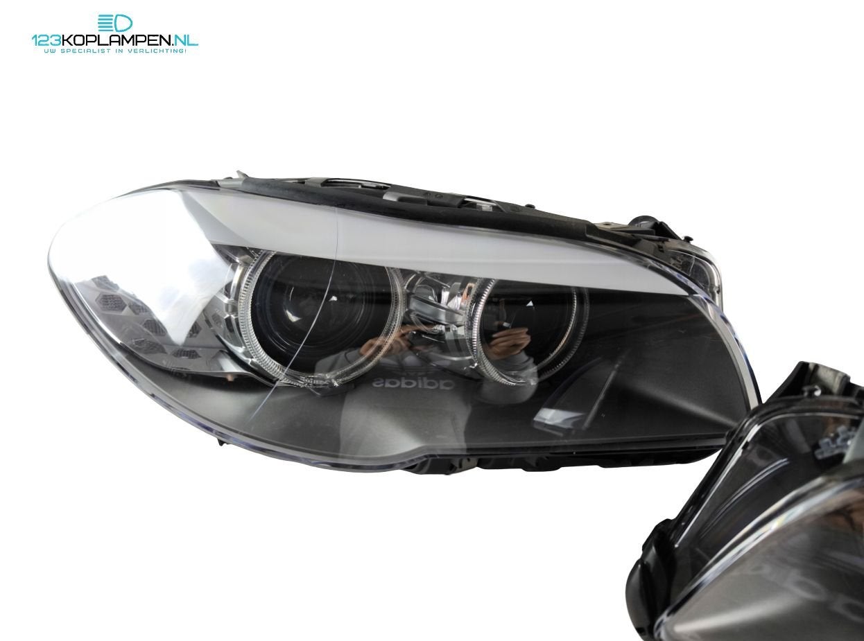 BMW 5 Serie LCI F10 F11 Xenon LED koplamp koplampen, Gebruikt, -, Verzenden, -