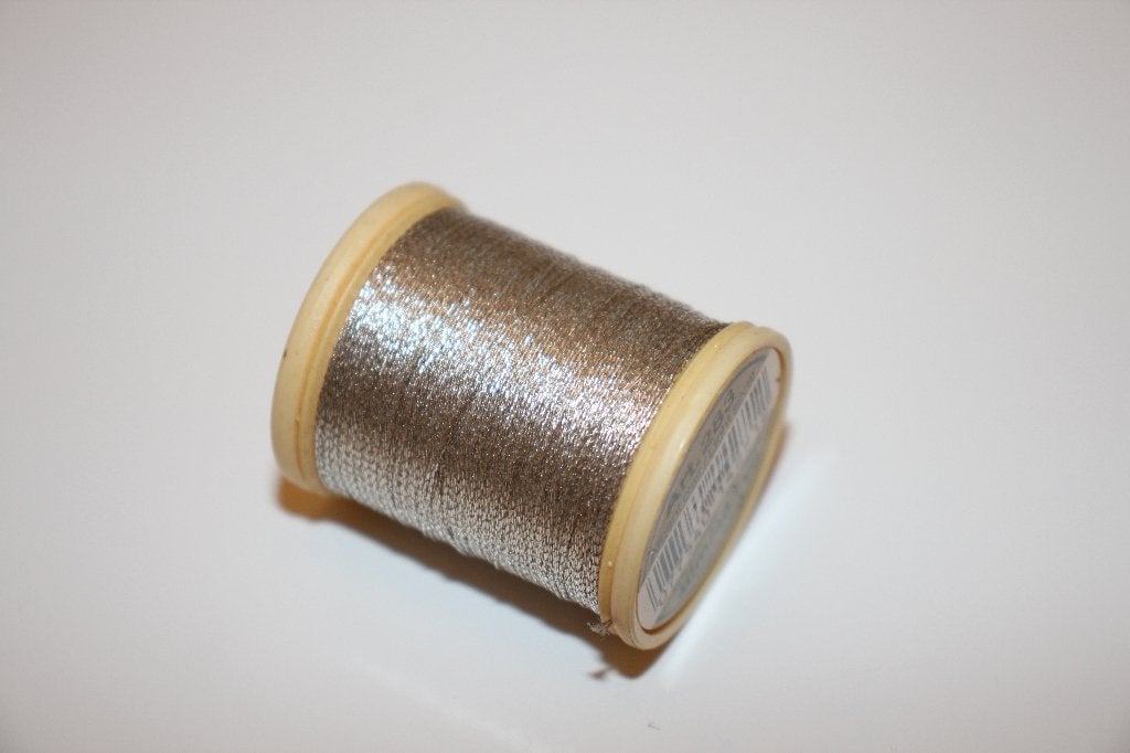 DMC metallic draad, dikte 0,36mm zilver #3389, Ophalen of Verzenden, Nieuw, Handborduren, Borduurgaren of Zijde