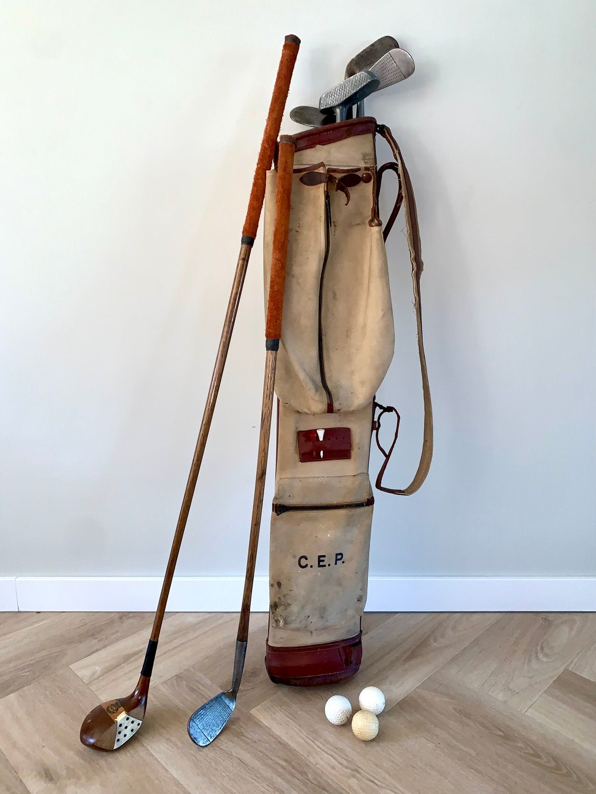 Hickory golfset 1900-1920, Ophalen of Verzenden, Gebruikt, Set