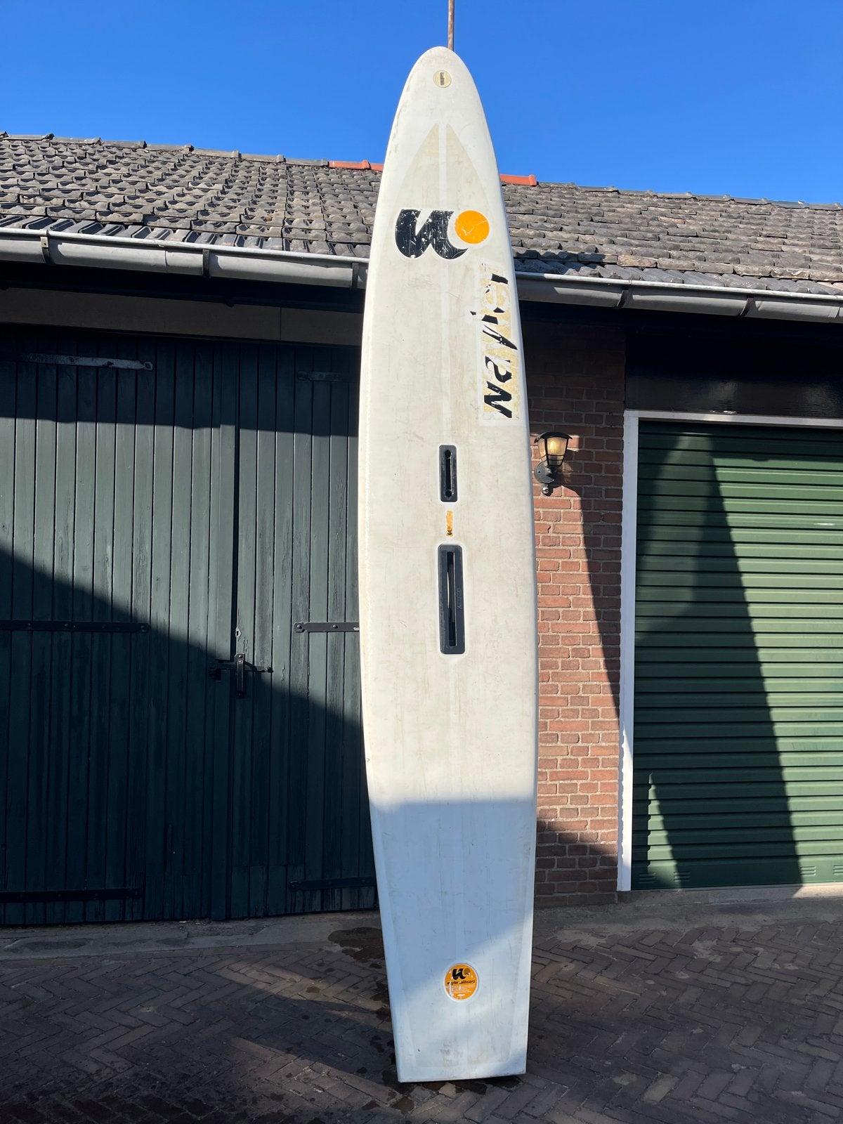 Wayler Windsurfplank met Zeil en Giek, Watersport en Boten, Gebruikt, 5 tot 6.5 m², Met mast, 300 cm of meer