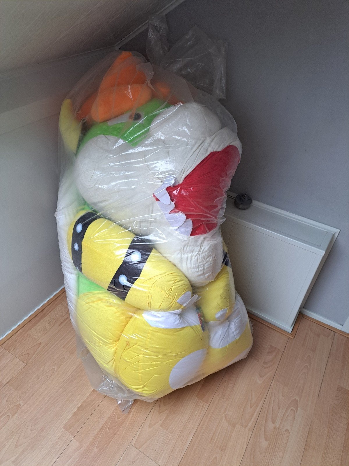 Mega Bowser Knuffel - Nintendo Super Mario, Ophalen, Overige typen, Nintendo, Groot (groter dan 80 cm)