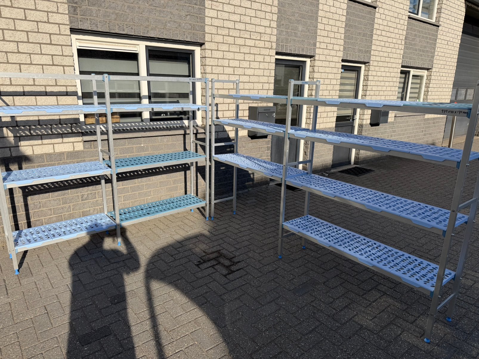 Koelcel rekken rea stellingen schappen werktafel, Ophalen