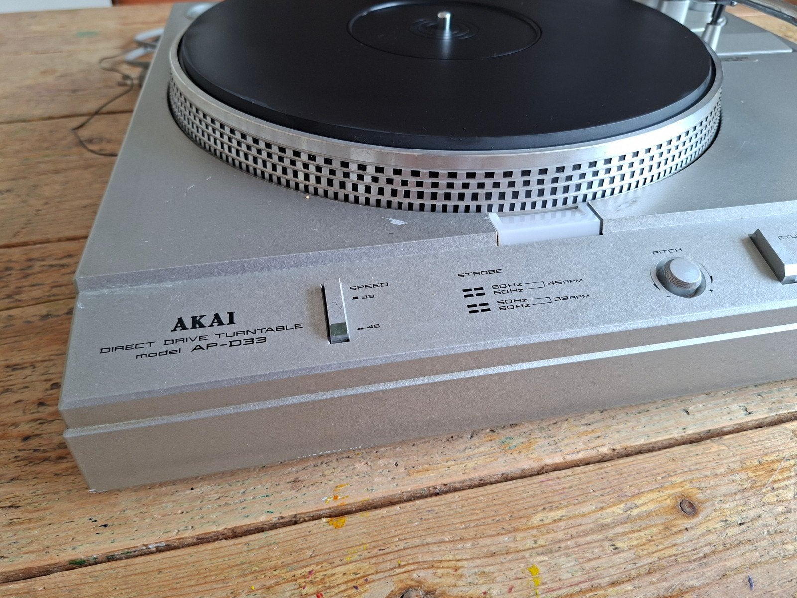 Akai AP-D33 Direct Drive Platenspeler, Ophalen, Akai