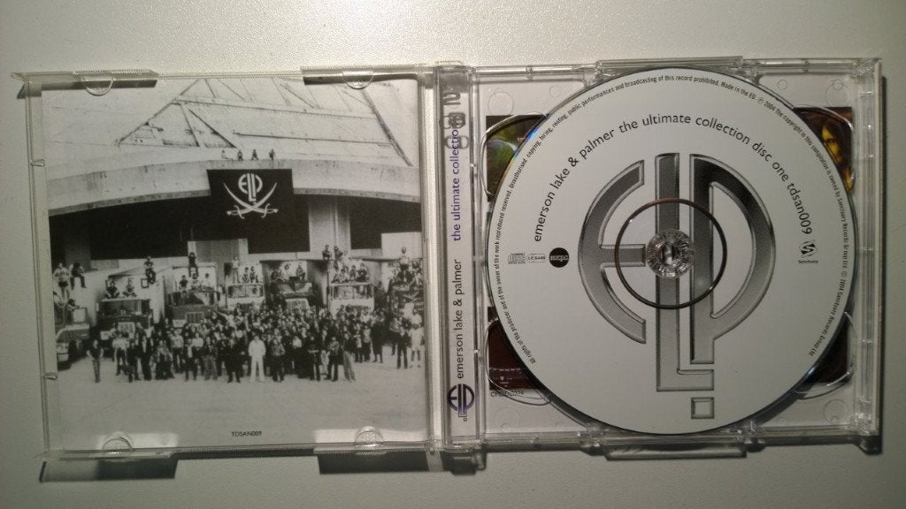 Emerson, Lake & Palmer - The Ultimate Collection (2 CD), Ophalen of Verzenden, Zo goed als nieuw, Poprock, Album