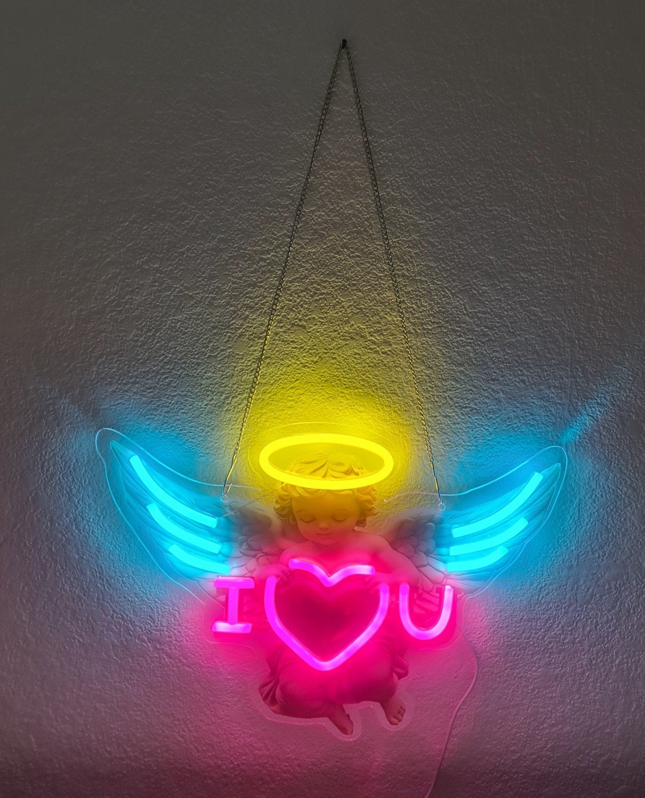 Neon lamp Engel. 40-27 cm, Ophalen of Verzenden, Nieuw