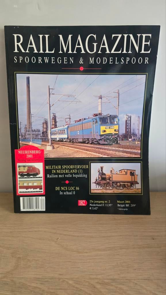 Rail Magazine Spoorwegen & Modelspoor Maart 2001, Ophalen of Verzenden