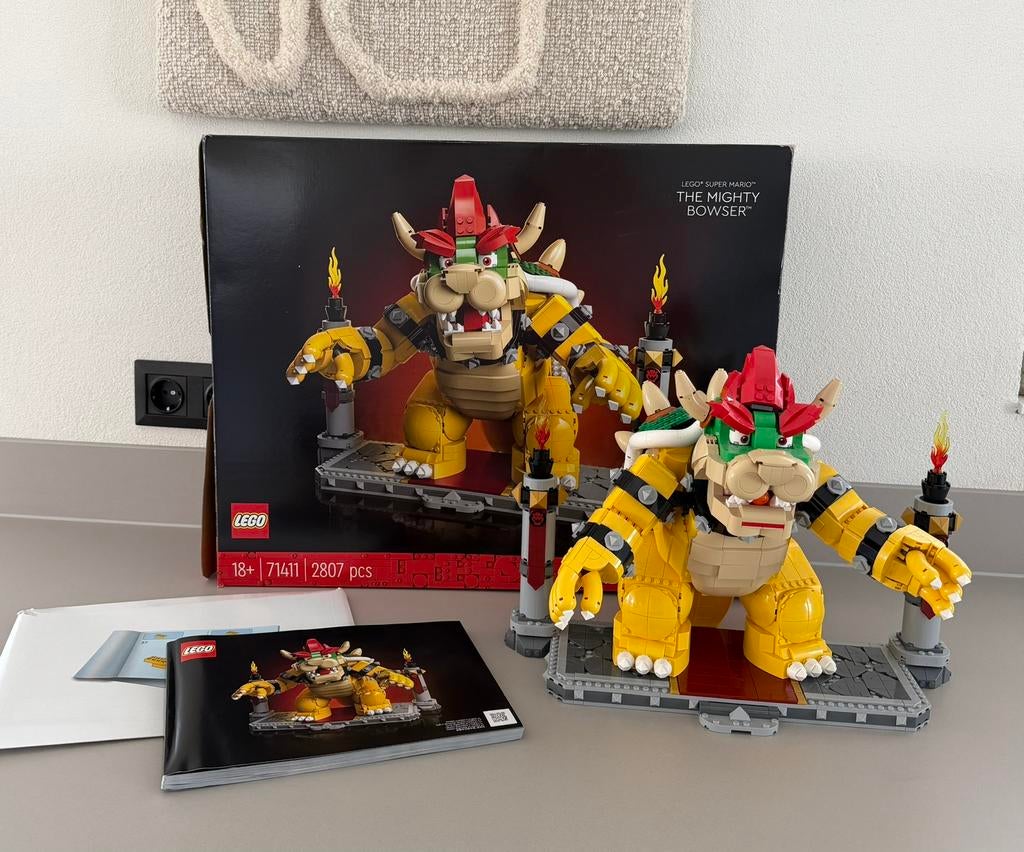 Lego 71411 Super Mario The Mighty Bowser, Ophalen of Verzenden, Zo goed als nieuw