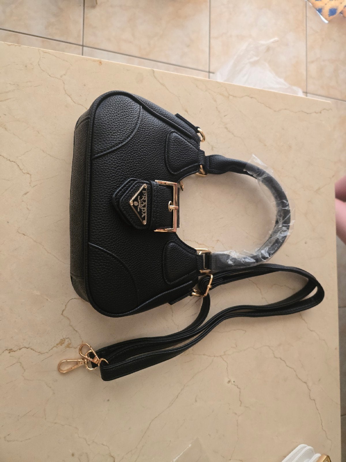 Prada tas, Sieraden, Tassen en Uiterlijk, Tassen | Damestassen, Ophalen of Verzenden, Nieuw, Zwart, Handtas