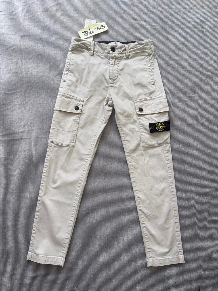 Originele stone island cargo broek, osti cp ghost reflective, Verzenden, Zo goed als nieuw, Jongen of Meisje, Trui of Vest