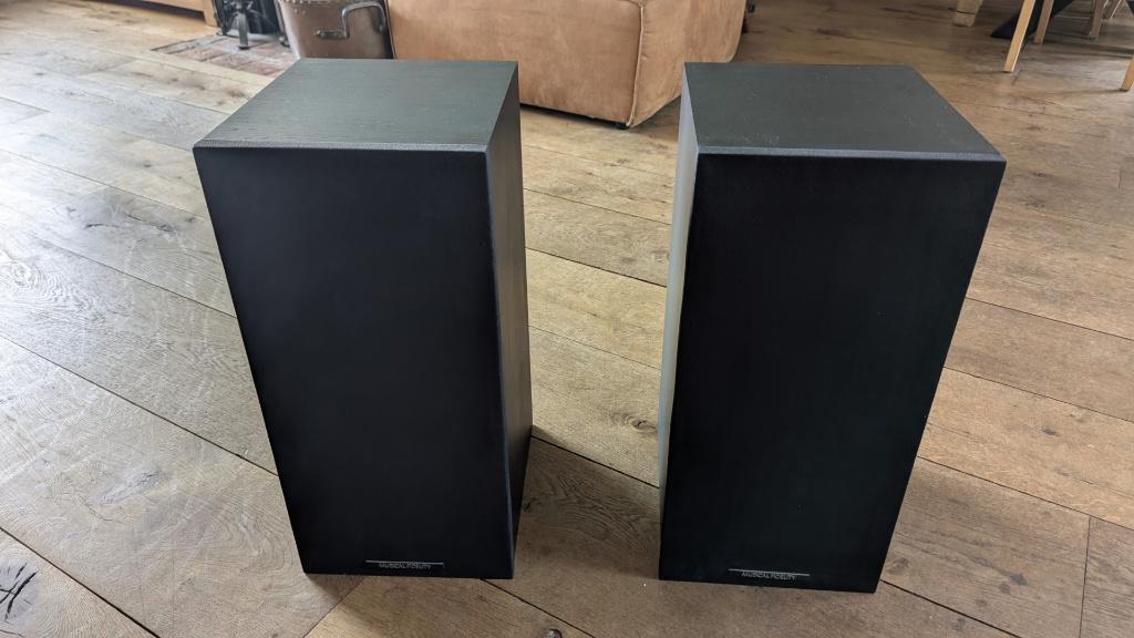 Musical Fidelity MC-4 mkII, Audio, Tv en Foto, Luidsprekers, Zo goed als nieuw, 60 tot 120 watt, Front, Rear of Stereo speakers