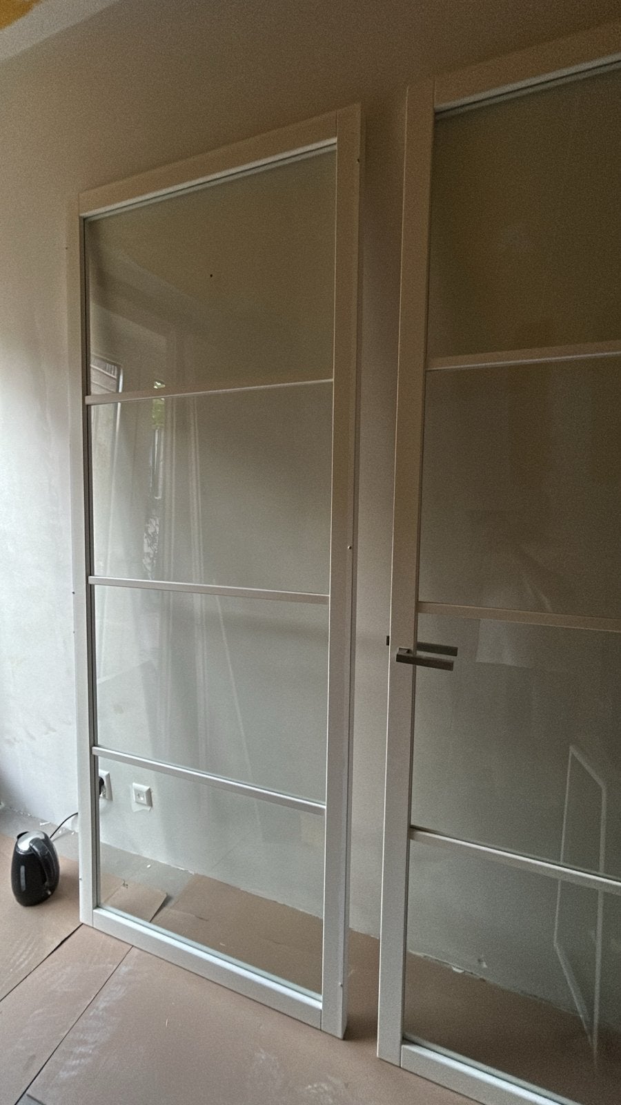 Glazen binnendeuren + kozijnen | per stuk of set, Ophalen, Gebruikt, 80 tot 100 cm, 215 cm of meer