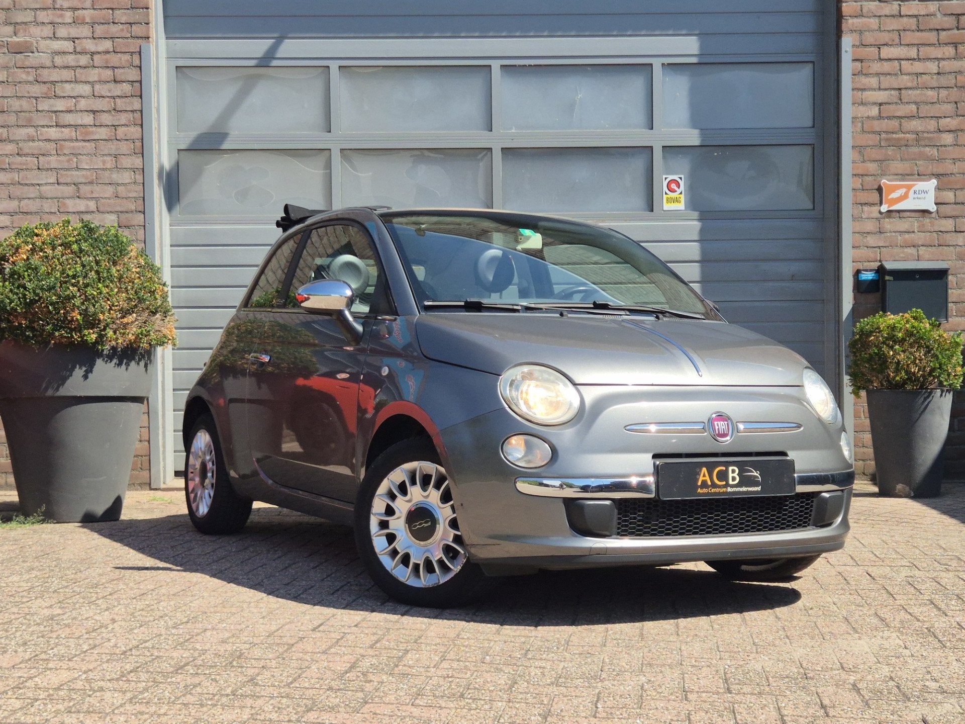 Fiat 500C 0.9 TwinAir Cabrio Airco. (bj 2013), Auto's, Fiat, Euro 5, Gebruikt, Cabriolet, Bedrijf