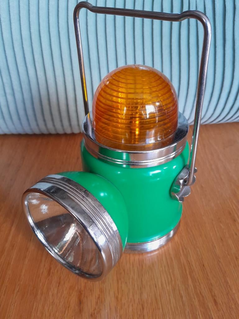 Vintage pechlamp, Ophalen of Verzenden