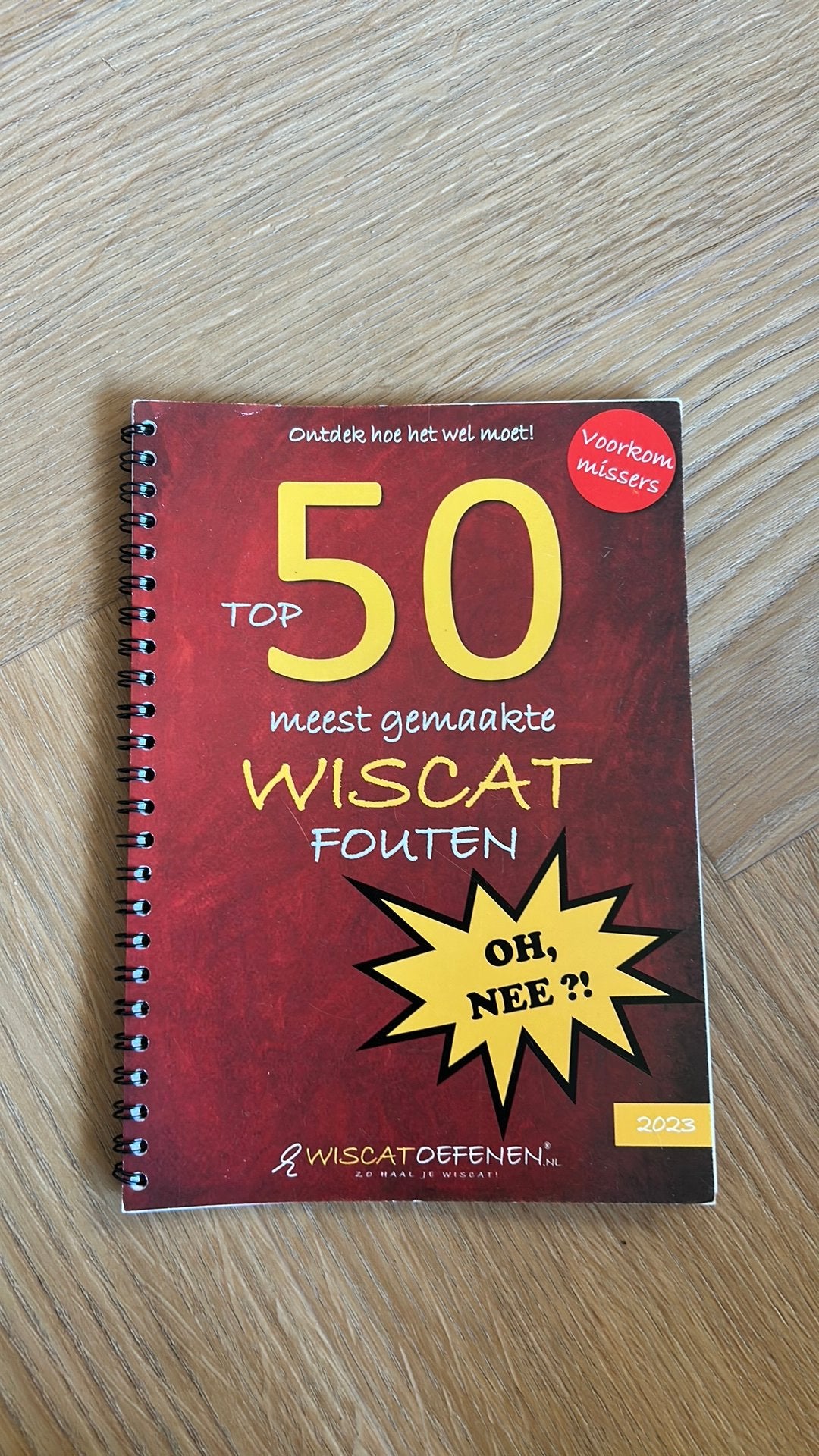 Top 50 meest gemaakte wiscat fouten, Ophalen of Verzenden, Beta, Zo goed als nieuw