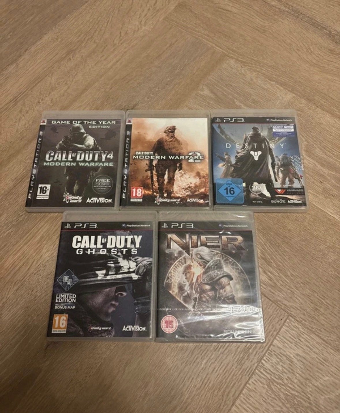 PS3 Games: Call of Duty (4, MW2, Ghosts), Destiny, Nier, Online, Gebruikt, Shooter, Ophalen of Verzenden