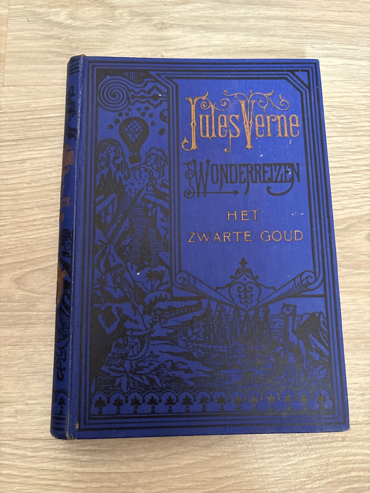 Jules Verne - Het Zwarte Goud (1919) - Wonderreizen, Boeken, Ophalen, Gelezen, Nederland