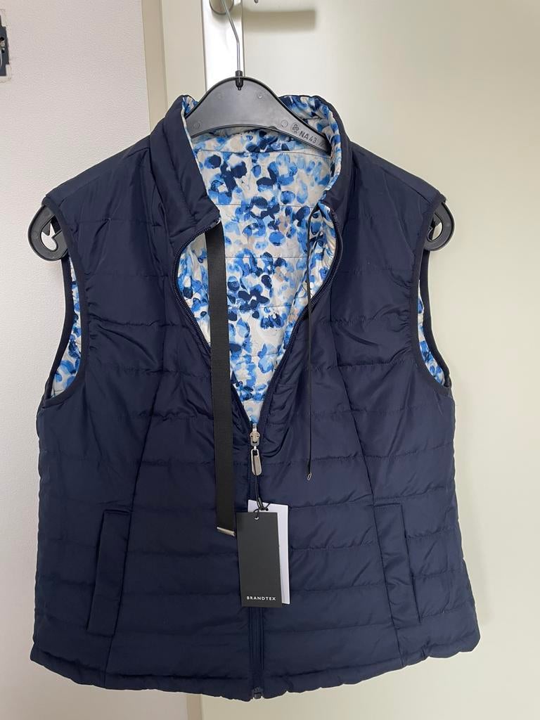 Brandtex Bodywarmer Dames (nieuw), Kleding | Dames, Ophalen of Verzenden, Nieuw, Maat 36 (S), Blauw